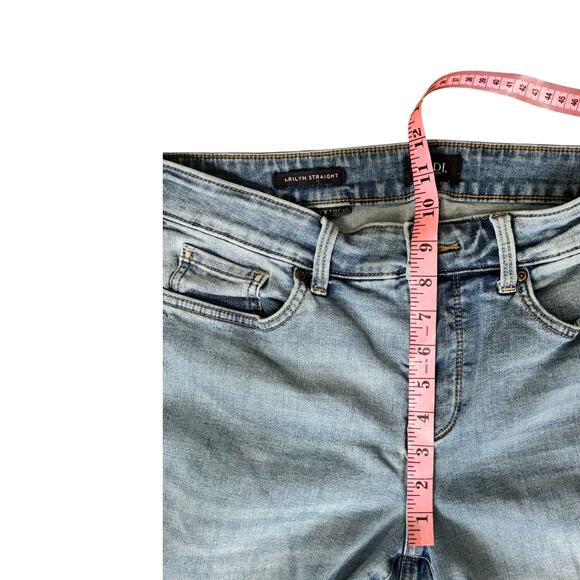 NYDJ Marilyn Straight Leg Haley Blue Jeans Size 10 - Picture 10 of 11